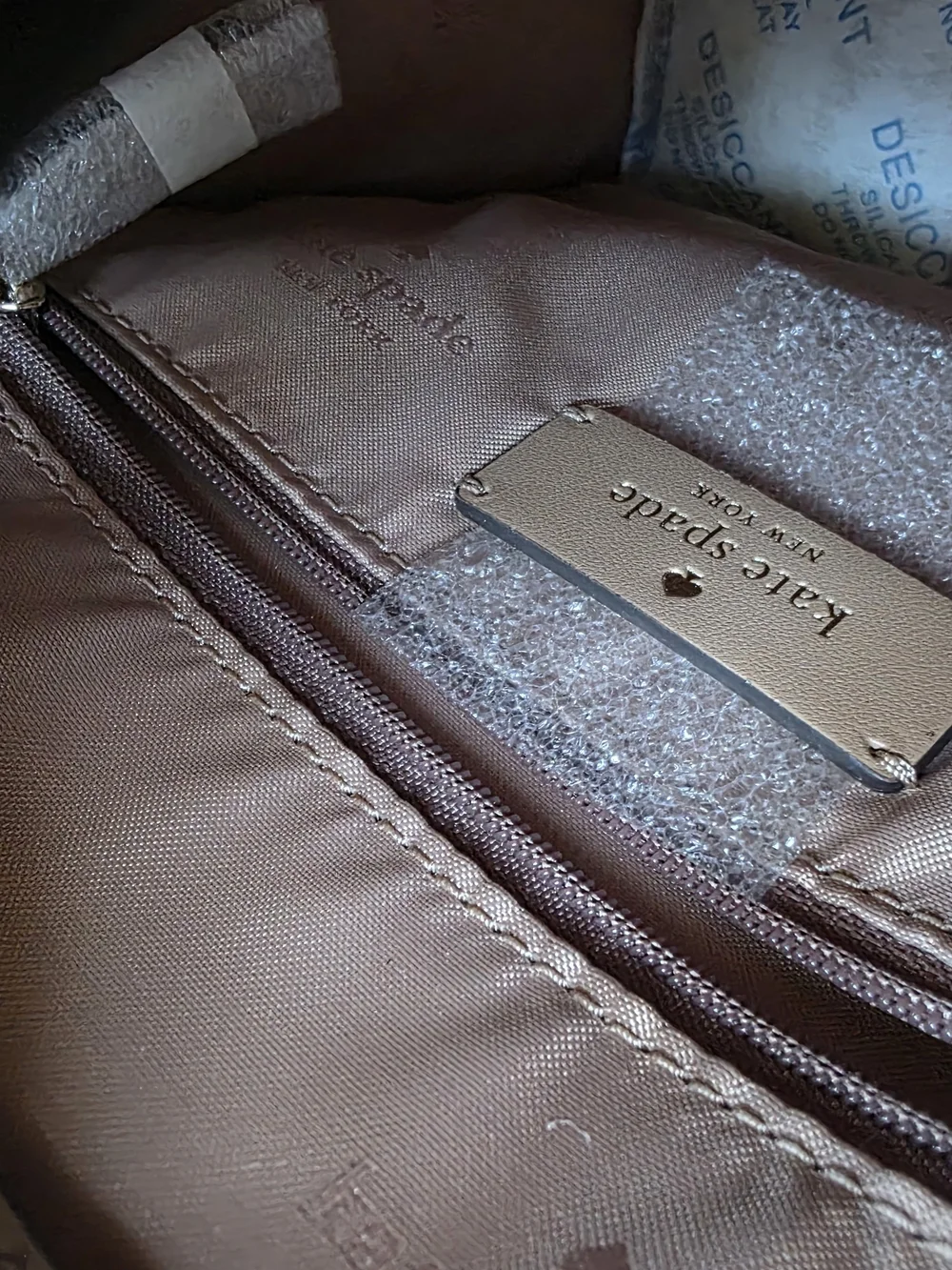 Kate SpadeFaux Fur Tote Bag in Camel - Soft Plush Handbag